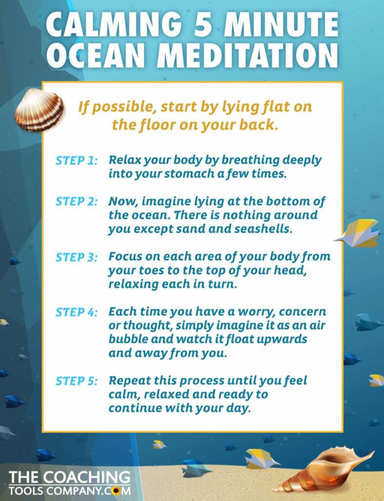 Calming 5 Minute Ocean Meditation